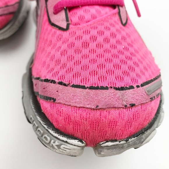 BROOKS Pure Cadence Pink Athletic Running Shoes Womens 8.5 - Picture 8 of 16